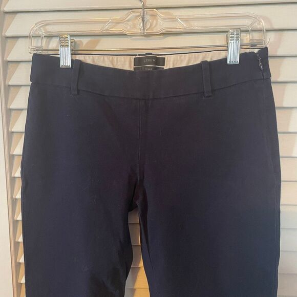 J CREW | the minnie pant navy blue 0 - Picture 3 of 10